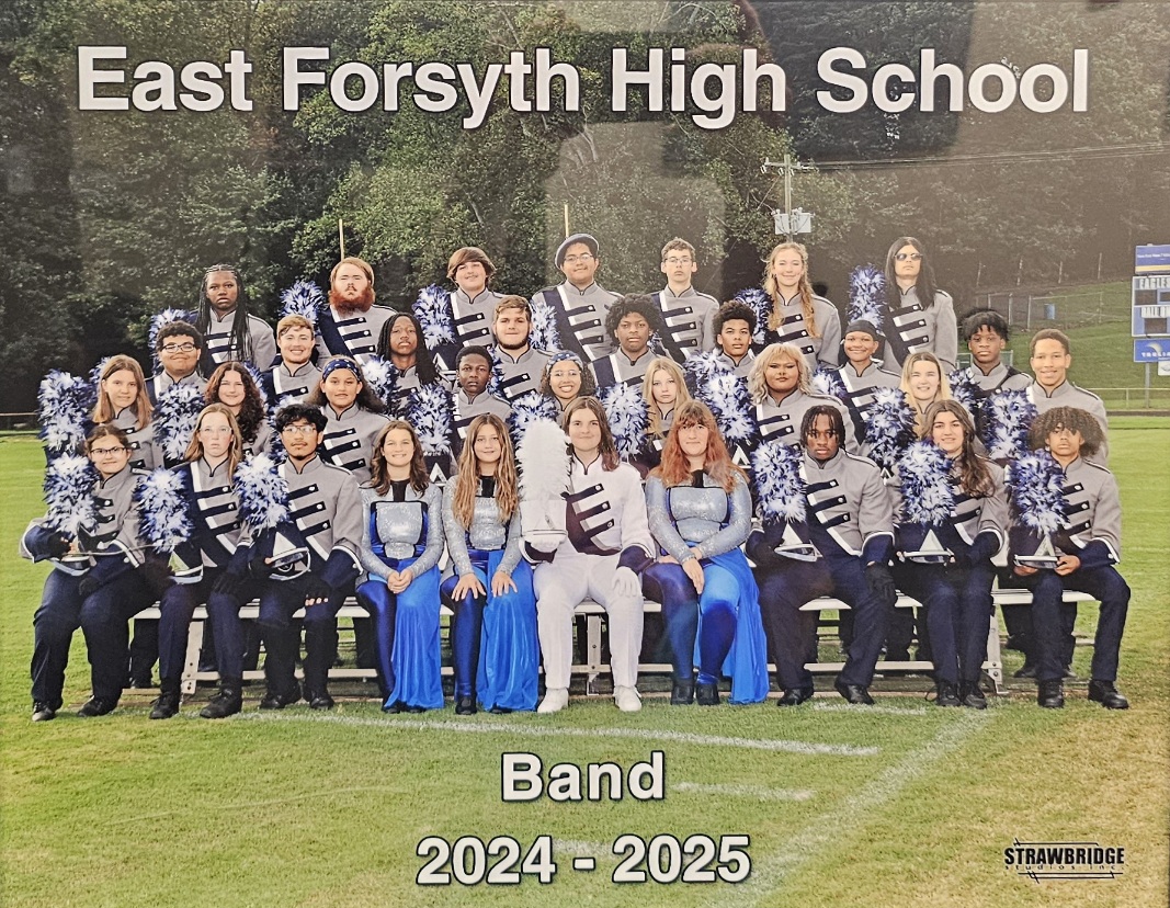 East Forsyth High School Band group photo
